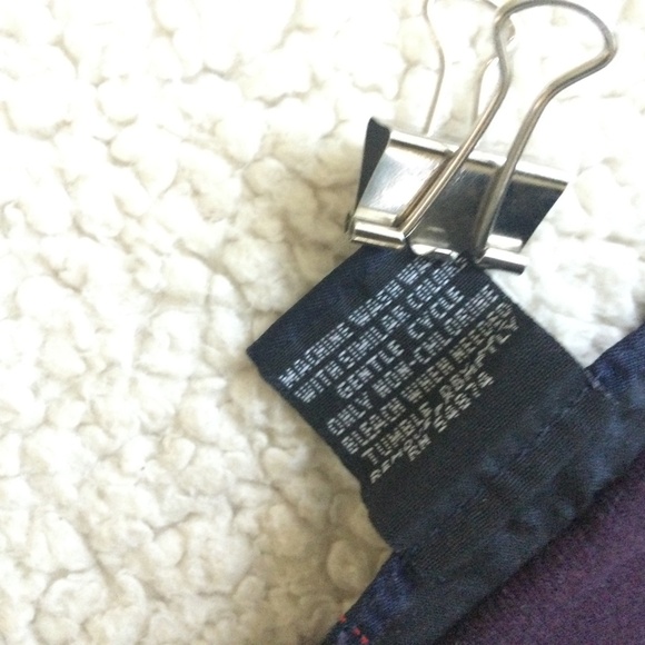 Vintage 90s Y2K The Limited Knit Cardigan Cotton Purple - Sz Medium - Picture 10 of 10